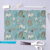 HARRY POTTER™ HOGWARTS™ Kerst Kookjes Patroon Tissuepapier (Craft)