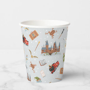 Harry Potter   Hogwarts Patroon Baby Shower Papieren Bekers