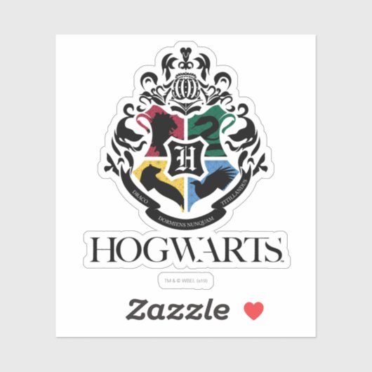 Harry Potter | HOGWARTS™ Pride School Crest Sticker (Vel)