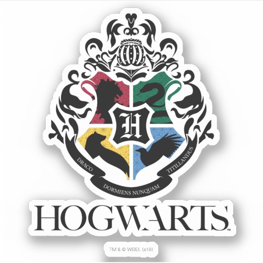 Harry Potter | HOGWARTS™ Pride School Crest Sticker (Voorkant)