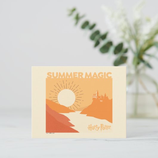 HARRY POTTER™ | HOGWARTS™ Summer Magic Briefkaart (Staand voorkant)
