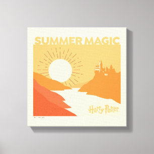 HARRY POTTER™   HOGWARTS™ Summer Magic Canvas Afdruk