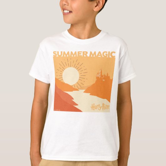 HARRY POTTER™ | HOGWARTS™ Summer Magic T-shirt (Voorkant)