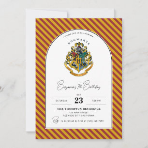 Harry Potter Hogwarts Wapen Arch Verjaardag Kaart