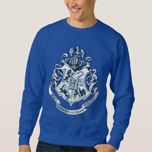Harry Potter | Hogwarts Wapen - Blauw Trui (Voorkant)