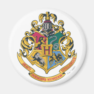 Harry Potter   Hogwarts Wapen - Volledige Kleur Magneet