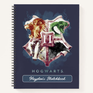 Harry Potter HOGWARTS™ Wapenschild Aquarel Teken Notitieboek