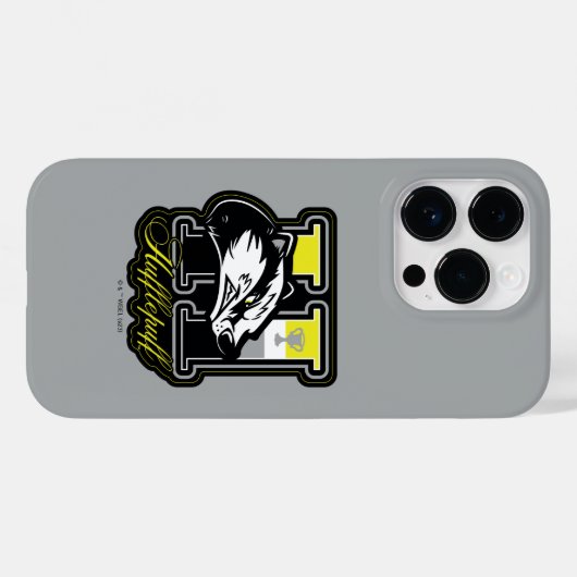 HARRY POTTER™ | HUFFLEPUFF™ Athletic Badge Case-Mate iPhone Case (Achterkant (horizontaal))