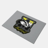HARRY POTTER™ | HUFFLEPUFF™ Athletic Badge Deurmat (Schuin)