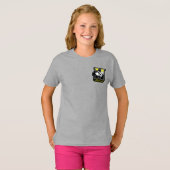 HARRY POTTER™ | HUFFLEPUFF™ Athletic Badge T-shirt (Voorkant volledig)