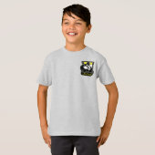 HARRY POTTER™ | HUFFLEPUFF™ Athletic Badge T-shirt (Voorkant volledig)