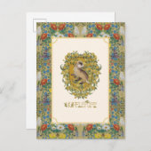 HARRY POTTER™ | HUFFLEPUFF™ Crest Briefkaart (Voorkant / Achterkant)