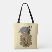 Harry Potter | Hufflepuff Crest met Badger Draagtas (Achterkant)