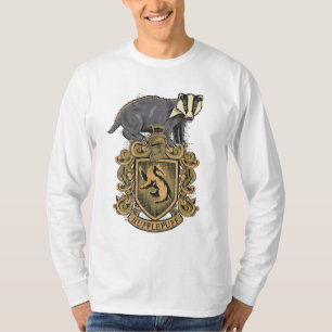 Harry Potter   Hufflepuff Crest met Badger T-shirt