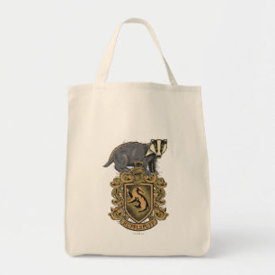 Harry Potter   Hufflepuff Crest met Badger Tote Bag
