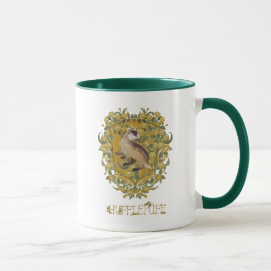 HARRY POTTER™ | HUFFLEPUFF™ Crest Mok (Rechts)
