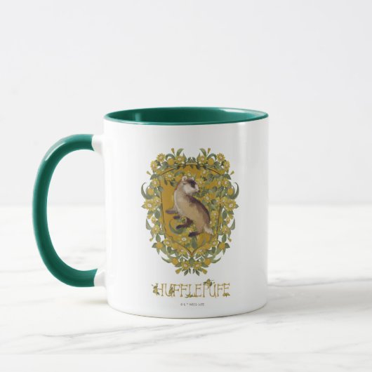 HARRY POTTER™ | HUFFLEPUFF™ Crest Mok (Links)