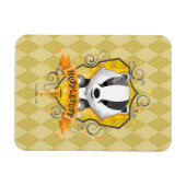 Harry Potter | HUFFLEPUFF™ Crest opladen Magneet (Horizontaal)