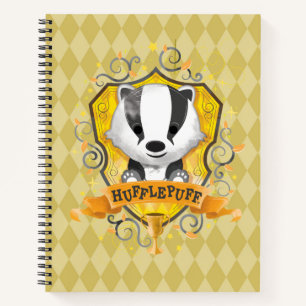 Harry Potter HUFFLEPUFF™ Crest opladen Notitieboek