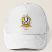 Harry Potter | HUFFLEPUFF™ Crest opladen Trucker Pet (Voorkant)