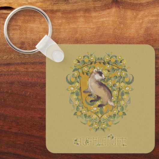 HARRY POTTER™ | HUFFLEPUFF™ Crest Sleutelhanger (Voorkant)