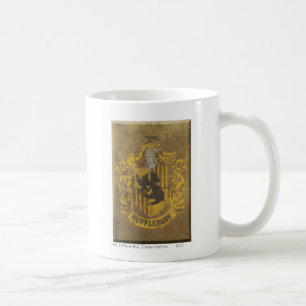 Harry Potter Hufflepuff Crest Spray Paint Koffiemok