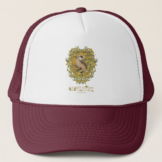 HARRY POTTER™ | HUFFLEPUFF™ Crest Trucker Pet (Voorkant)