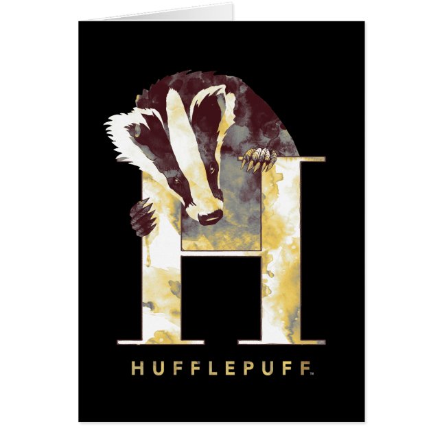 Harry Potter | HUFFLEPUFF™ Das Watercolor (Voorkant)
