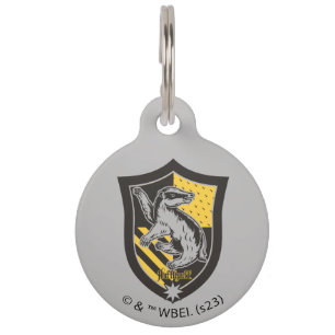 Harry Potter Hufflepuff House Pride Crest Huisdierpenning