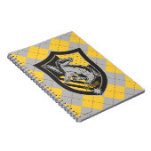 Harry Potter | Hufflepuff House Pride Crest Notitieboek (Rechterzijde)