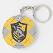 Harry Potter | Hufflepuff House Pride Crest Sleutelhanger (Achterkant)