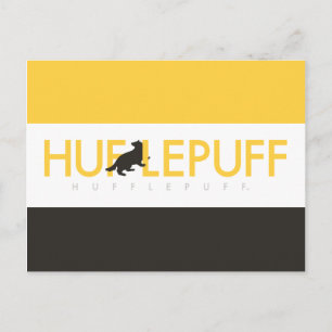 Harry Potter   Hufflepuff House Pride Logo Briefkaart