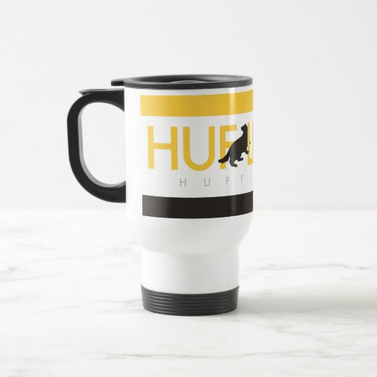 Harry Potter | Hufflepuff House Pride Logo Reisbeker (Links)