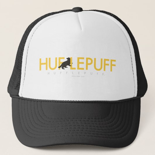 Harry Potter | Hufflepuff House Pride Logo Trucker Pet (Voorkant)