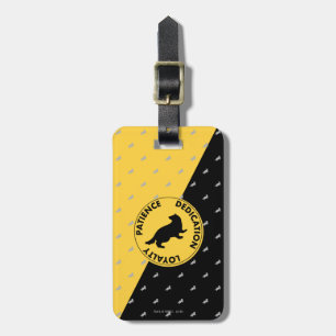 Harry Potter HUFFLEPUFF™ House Trais Graphic Bagagelabel