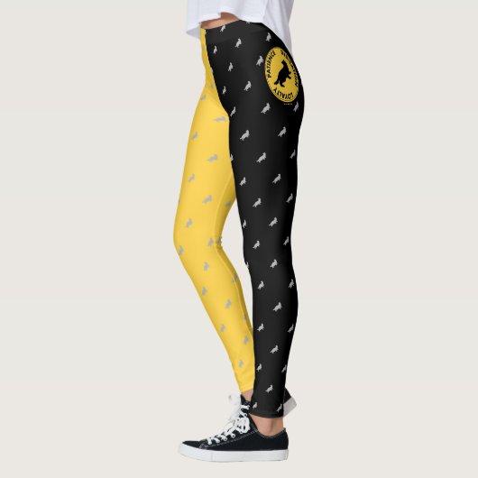 Harry Potter | HUFFLEPUFF™ House Trais Graphic Leggings (Links)