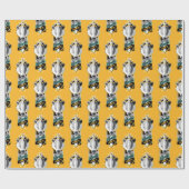 Harry Potter | HUFFLEPUFF™ House Traits Sigil Cadeaupapier (Vlak)