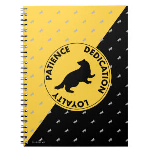 Harry Potter HUFFLEPUFF™ Huis Eigenschappen Graf Notitieboek