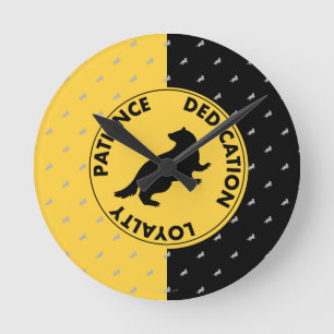 Harry Potter HUFFLEPUFF™ Huis Eigenschappen Graf Ronde Klok
