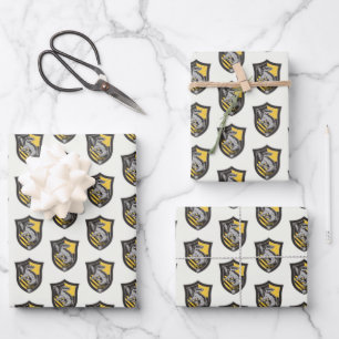 Harry Potter Hufflepuff Huis Wapen 2 Inpakpapier Vel