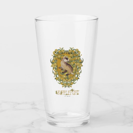 HARRY POTTER™ | HUFFLEPUFF™ Wapen Glas (Voorkant)