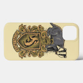 Harry Potter | Hufflepuff Wapen met Das Case-Mate iPhone Case (Achterkant (horizontaal))