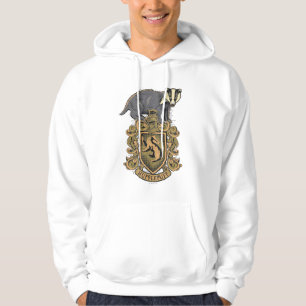 Harry Potter Hufflepuff Wapen met Das Hoodie