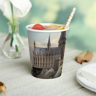 Harry Potter Huwelijksfeest Hogwarts Kasteel Papieren Bekers