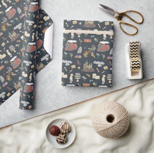 HARRY POTTER™ | Iconenpatroon Cadeaupapier (Crafts)