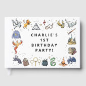 Harry Potter Icon's Birthday Gastenboek (Voorkant)