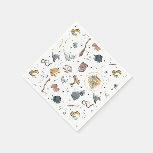 HARRY POTTER™ Icons Pattern Servet (Hoek)