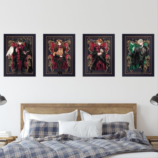 HARRY POTTER™ - Illustrations de caractères d'Anim (Chambre à coucher)