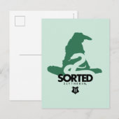 Harry Potter | Ingedeeld bij SLYTHERIN™ Huis Briefkaart (Voorkant / Achterkant)