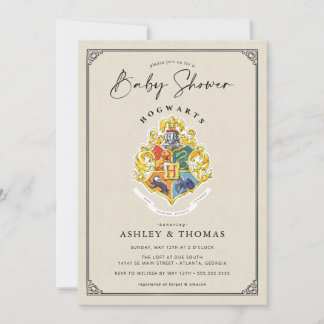 Harry Potter | Invitation Baby Shower Blason de Po
